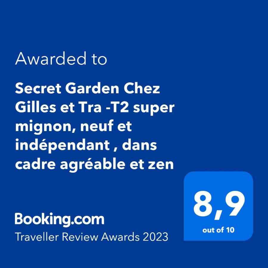 Secret Garden Chez Gilles et Tra -T2 super mignon, neuf et indépendant , dans cadre agréable et zen Valergues Esterno foto